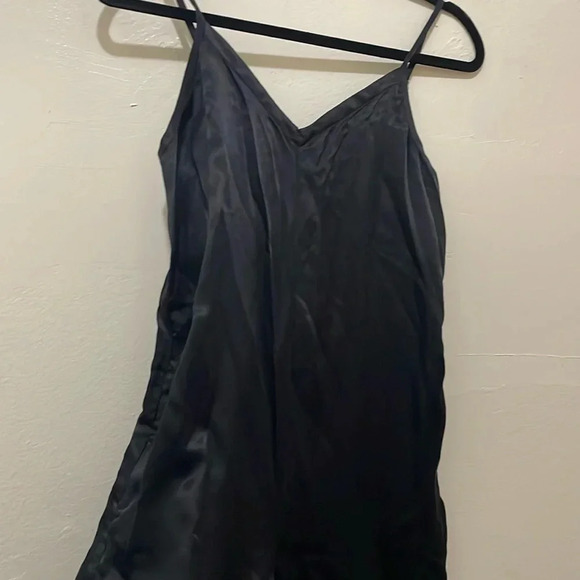 Athleta black calm cool sleep Romper Lounge pajama size XS New - Picture 12 of 15